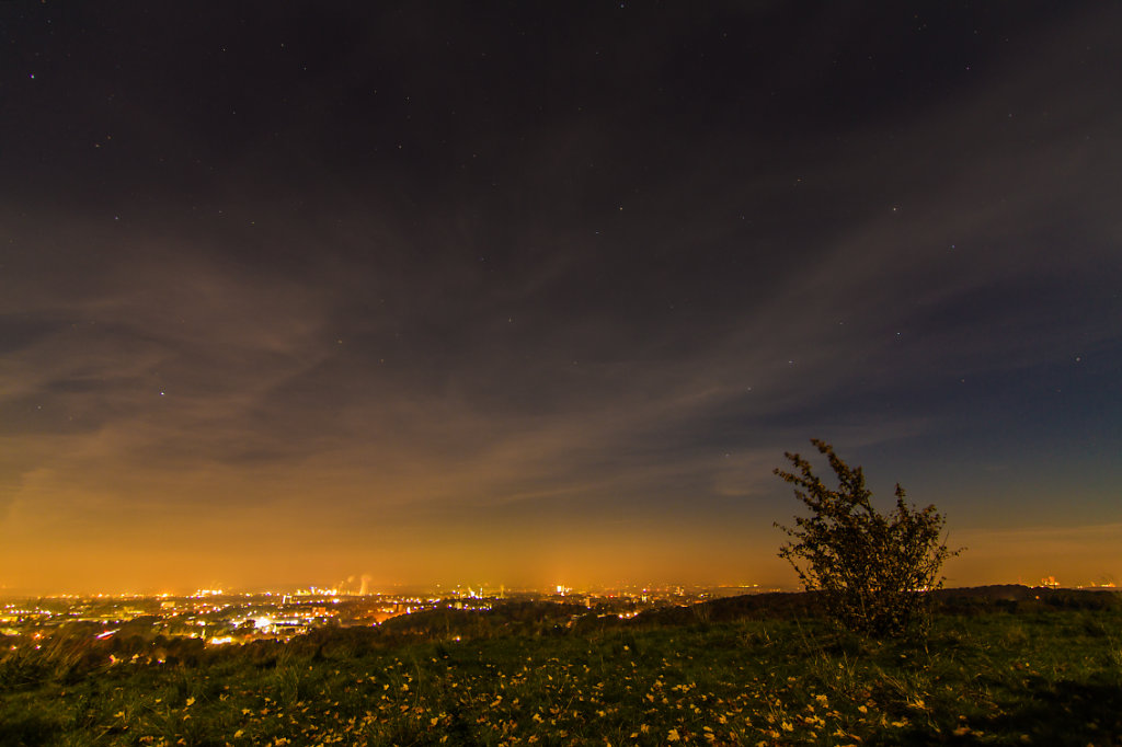 Tippelsberg by night